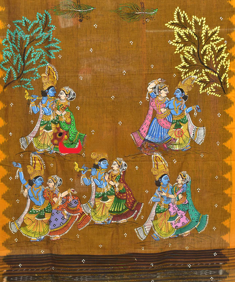 Pattachitra painted